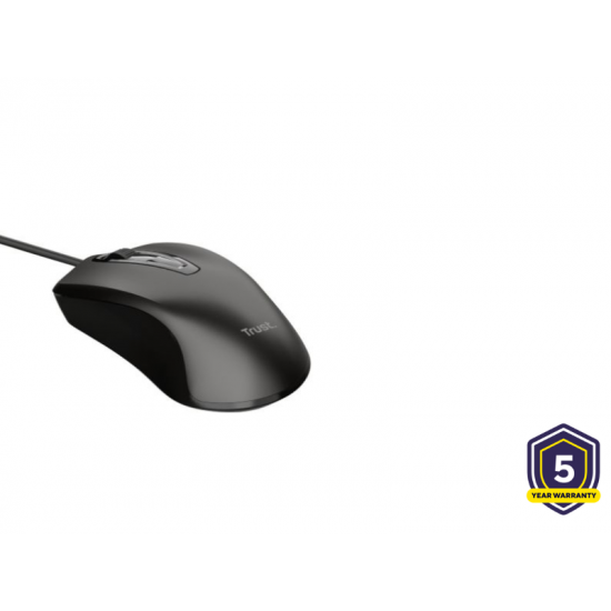 MOUSE TRUST BASE WIRED USB 24657 24657