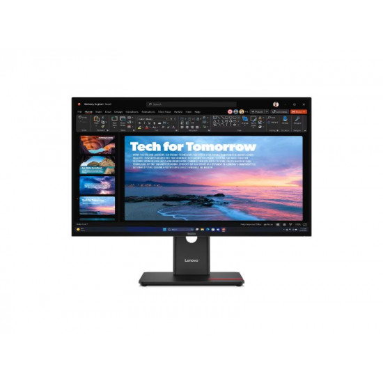 Monitor Lenovo ThinkVision T27QD-40 27'' QHD IPS/HDMI/USB-A/ USB- C/Ethernet/ Speakers/3Y Warranty 64AAGAT2EU 64AAGAT2EU