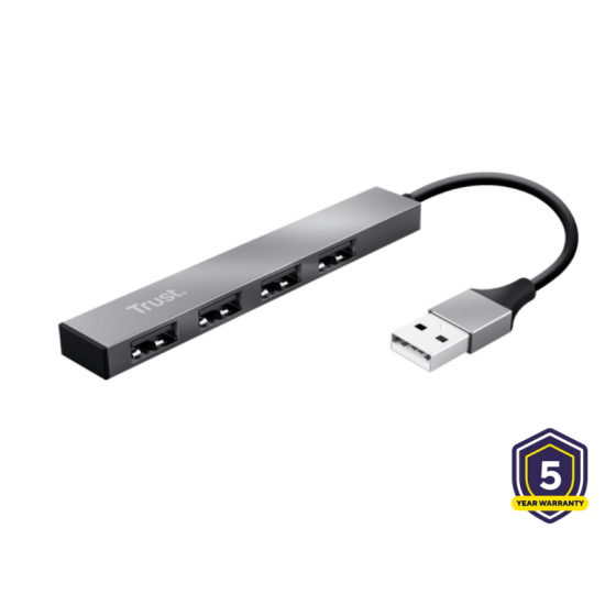 HUB USB TRUST HALYX MINI 4XUSB2.0 23786 23786