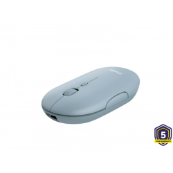 MOUSE WRLS TRUST PUCK RCHRG BLUE 24126 24126