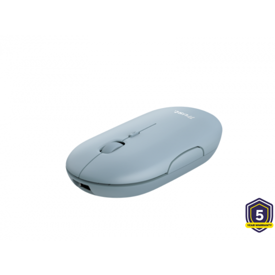 MOUSE WRLS TRUST PUCK RCHRG BLUE 24126 24126