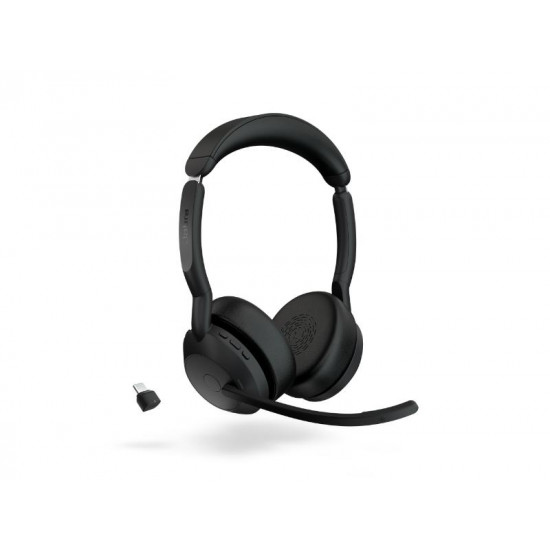 Jabra Evolve2 55 Headset ANC Stereo UC USB-A  Bluetooth (25599-989-899) 25599-989-899