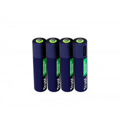USB-C RECHARGEABLE BATTERIES 4P - AAA 25671