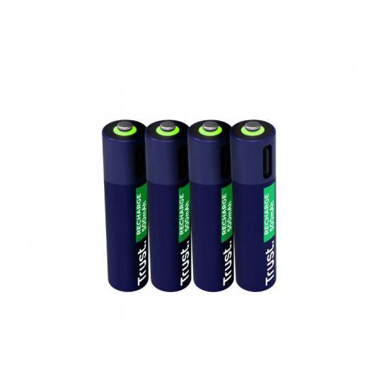 USB-C RECHARGEABLE BATTERIES 4P - AAA 25671