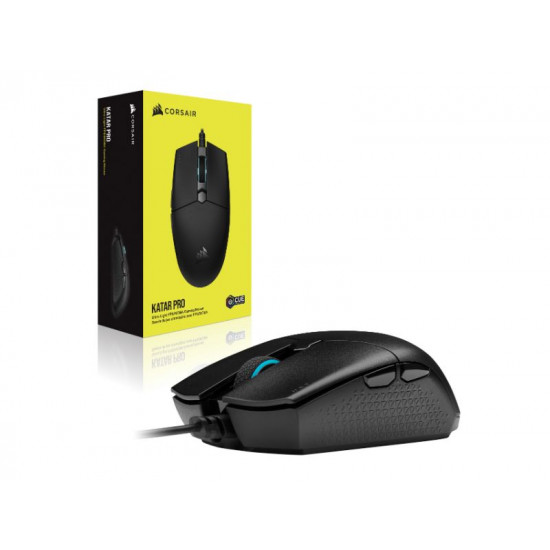 Corsair Wired Gaming Mouse Katar Pro Ultra-Light 12.400 Dpi - Black - CH-930C011-EU CH-930C011-EU