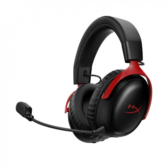 HyperX Cloud III S Over Ear Wireless Gaming Headset Black/Red - A59Z0AA A59Z0AA