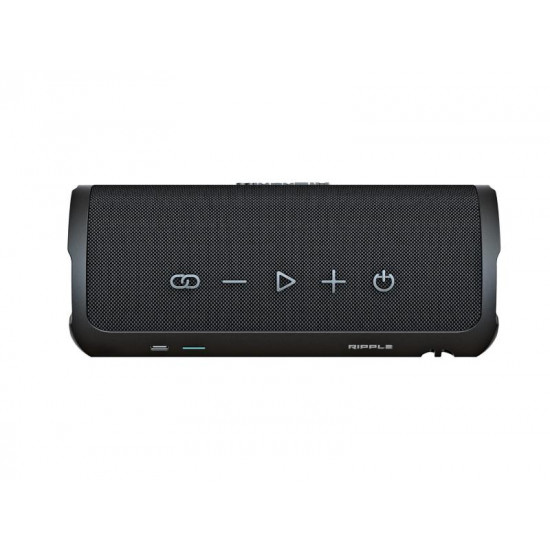 HiFuture Ripple Black Portable Bluetooth Speaker 00177711