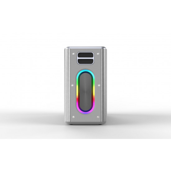 HiFuture Music Box Silver Party Bluetooth Speaker 00182006