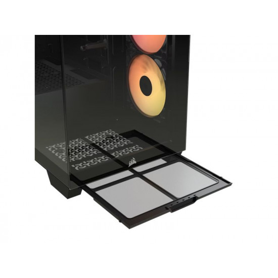 Corsair 3500X ARGB / Mid-Tower Case / Tempered Glass / ATX / Black – PN: CC-9011322-WW CC-9011322-WW