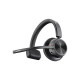 Poly Voyager 4310-M UC Headset +USB-A to USB-C Cable +BT700 dongle - 7Y210AA 7Y210AA