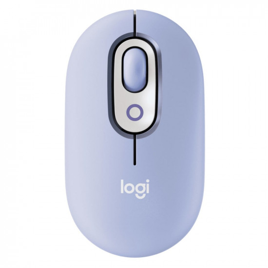 WRLS MOUSE LOGITECH POP ICON LILAC 910-007414