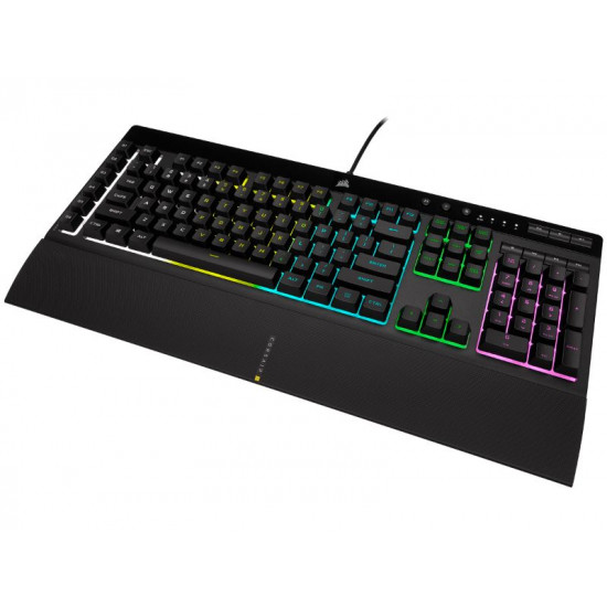 Corsair Wired Gaming Keyboard K55 PRO RGB - GR Layout - Black - CH- 9226765-GR2 CH-9226765-GR2