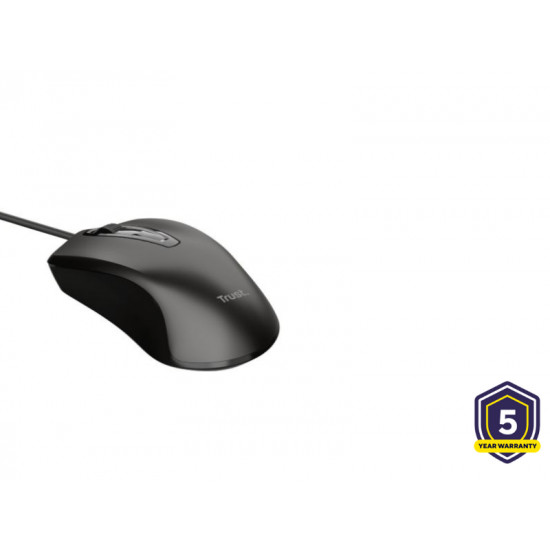MOUSE TRUST BASE WIRED USB 24657 24657