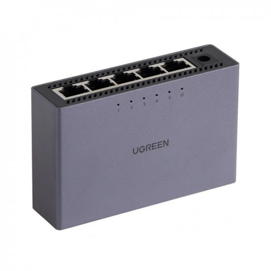 Ugreen CM633 Διακόπτης GigaBit Ethernet 5 θυρών μαύρο (15641EU) (UGR15641EU)