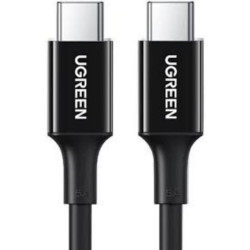 Ugreen US300 USB-C cable to USB-C 100W 5A 1m black (80371) (UGR80371)