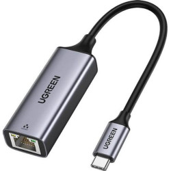 Ugreen USB-C Αντάπτορας Δικτύου για Ενσύρματη σύνδεση Gigabit Ethernet (50737) (UGR50737)