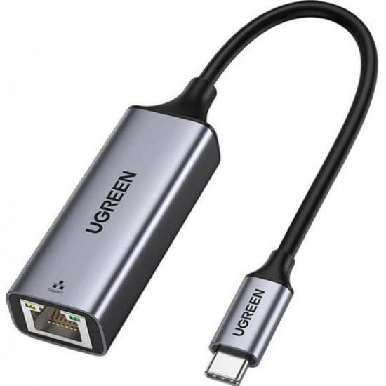 Ugreen USB-C Αντάπτορας Δικτύου για Ενσύρματη σύνδεση Gigabit Ethernet (50737) (UGR50737)