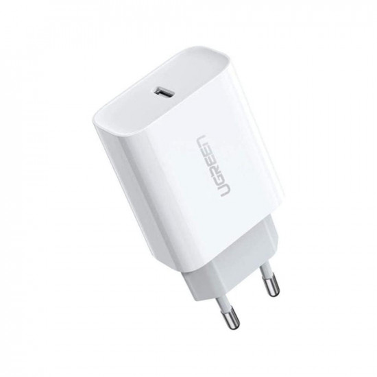 Ugreen Φορτιστής Χωρίς Καλώδιο με Θύρα USB-C 20W White (60450) (UGR60450)