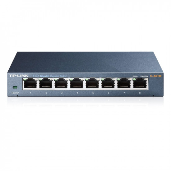 TP-LINK Switch V9 10/100/1000 Mbps 8 Ports (TL-SG108) (TPTL-SG108)
