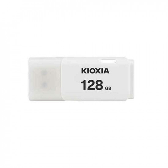 Kioxia U202 128GB USB 2.0 Stick Λευκό (LU202W128GG4) (KIOLU202W128GG4)