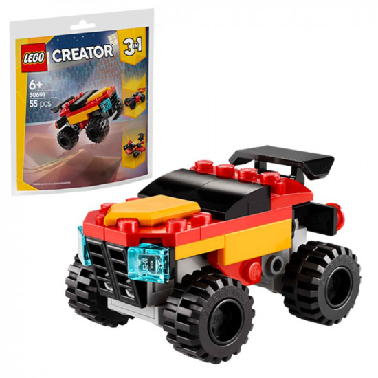 Lego Creator 3-in-1 Mini Monster Truck (Polybag) (30691) (LGO30691)