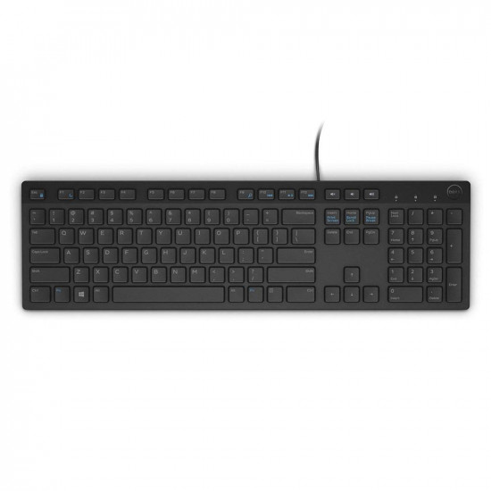 Dell Multimedia Keyboard-KB216 - US International (QWERTY) - Black (580-ADHK) (DEL580-ADHK)