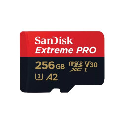 Sandisk Extreme Pro microSDHC 256GB Class 10 U3 V30 A1 UHS-I (SDSQXCD-256G-GN6MA)