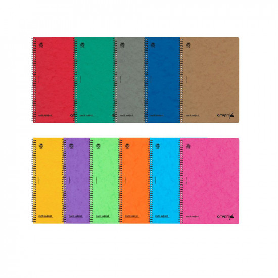 Typotrust Graphix Τετράδιο Σπιράλ Β5 2 θεμάτων (4552-18) (TYP4552-18)