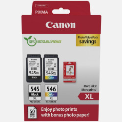 Canon Μελάνι Inkjet PG-545XL/CL-546XL Photo Value (8286B011) (CANPG-545XLPV) *