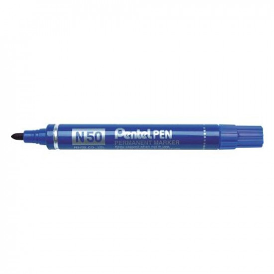 Pentel N50 Permament Marker Blue (N50CE) (PENN50CE)