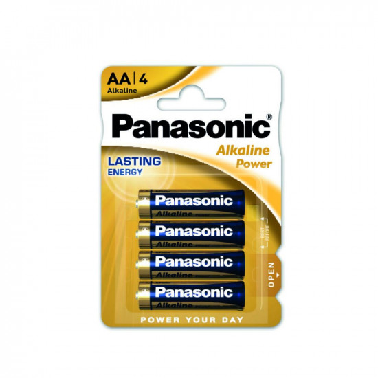 Panasonic Alkaline Power Μπαταρίες AA 1.5V 4τμχ (9004639) (PAN9004639)