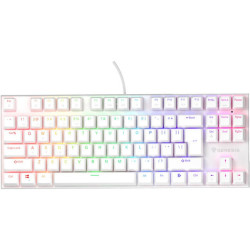 Genesis Gaming Keyboard Thor 303 Tkl White US  Mechanical RGB, Silent Switch, Hot Swap (NKG-2063) (GNSNKG-2063)