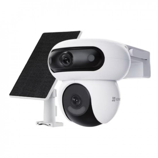 Ezviz Outdoor HB90x Dual 4G Kit Dual-Lens All-Day Recording 4G Camera + 8W Solar Panel (HB90X 4G Kit)