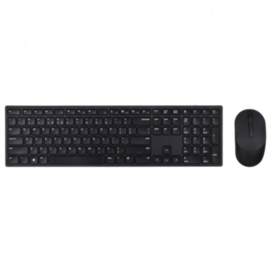 Dell Mouse and keyboard set KM5221W US-Int RTL Black (580-AJRC) (DEL580-AJRC)