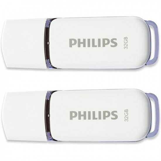 Philips Snow 32GB USB 2.0 2-Pack (FM32FD70D/00) (PHIFM32FD70D-00)