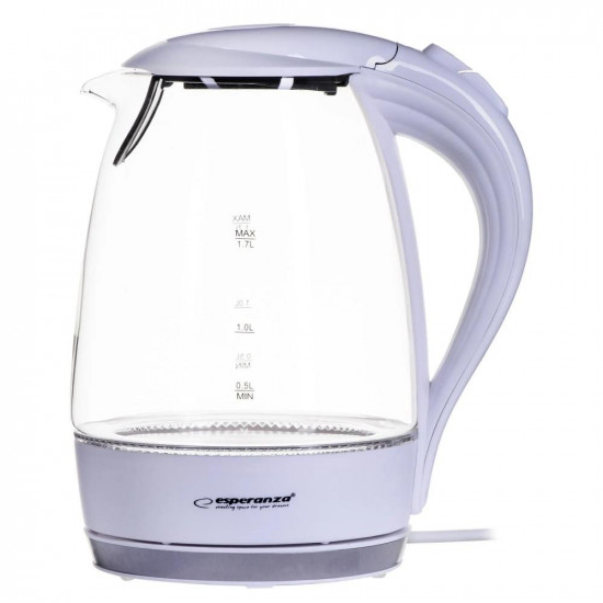 Esperanza Βραστήρας 1.7lt 2200W Λευκός (EKK011W) (ESPEKK011W)