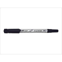 Pilot Twin-Tip CD/DVD Permanent Marker Fine & Extra Fine Black (SCA-TMCD) (PILSCA-TMCD)