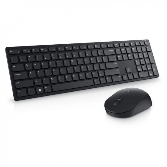 Dell Πληκτρολόγιο-Ποντίκι  Pro  KM5221W  Ασύρματο  Black  GR (580-AKGE) (DEL580-AKGE)