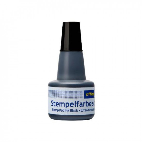 Officepoint Μελάνι 30ml μαύρο για ταμπόν (1230000-09) (OFPMAG-1230000-09)