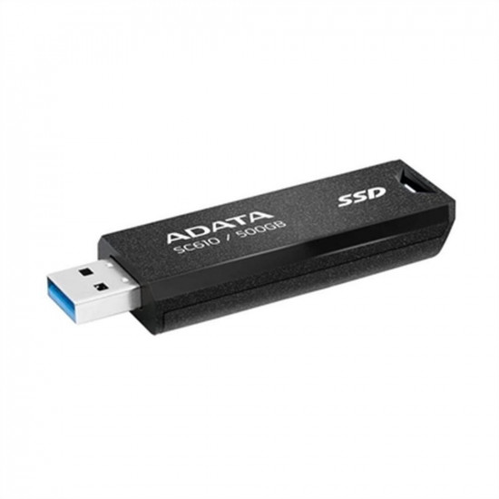 Adata SSD External SC610 500GB USB3.2a Gen2 Black (SC610-500G-CBK/RD) (ADASC610-500G-CBK-RD)