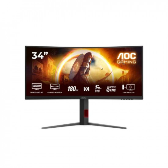 AOC CU34G4 QHD VA Curved Gaming Monitor 34