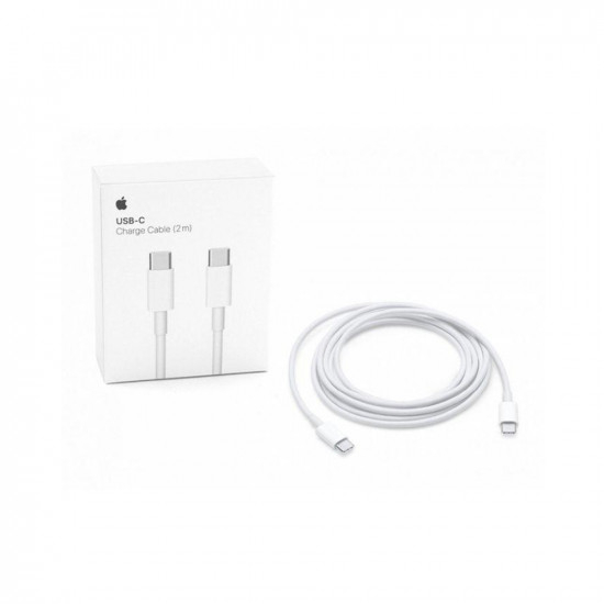 Apple Regular USB 3.1 Cable USB-C male - USB-C male Λευκό 2m (MLL82ZM/A) (APPMLL82ZM/A)