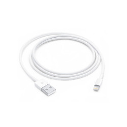 Apple USB-A to Lightning Cable White 1m (MUQW3ZM/A) (APPMUQW3ZM-A)