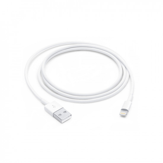 Apple USB-A to Lightning Cable White 1m (MUQW3ZM/A) (APPMUQW3ZM-A)