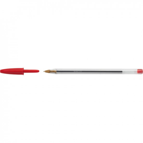 Στυλό Διαρκείας BIC Cristal 1.0 mm (Κόκκινο) (8373619) (BIC8373619)