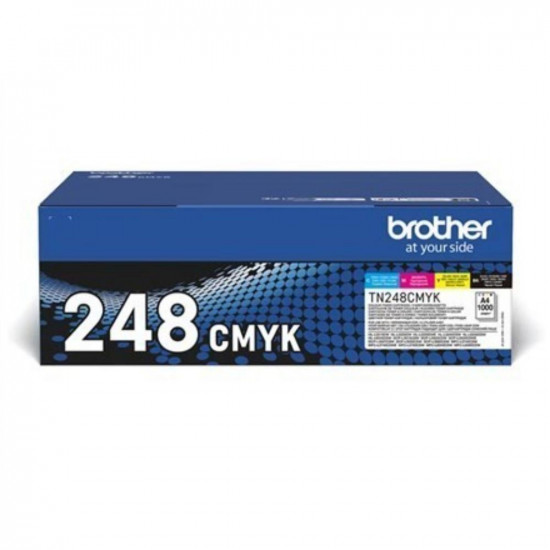 Brother  4 X 1000 Page Std Yield Toners for Colourled Range (TN248VAL) (BROTN248VAL)