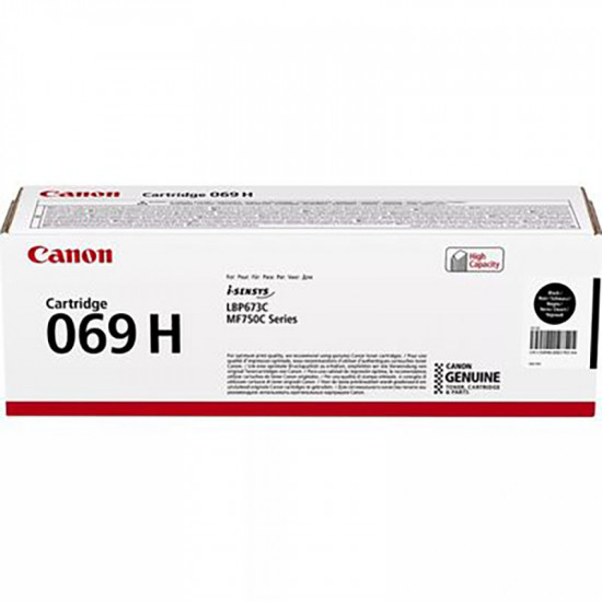Canon Toner Laser Μαύρο 7600 Σελίδων ΗC (5098C002) (CAN-069BKH)