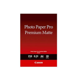 Canon Φωτογραφικό Χαρτί Premium Matte A4 210 g/m² 20 φύλλα (8657B005) (CAN-PM101A4)