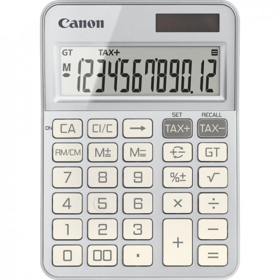 CANON KS-125KB-SL CALCULATOR Silver (6818C003) (CANKS125KBSL)