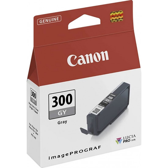 Canon PFI-300 Μελάνι Εκτυπωτή InkJet Γκρι (4200C001) (CANPFI-300GY) *